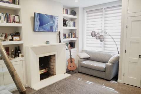 Historic Georgetown, Washington, DC main floor living room