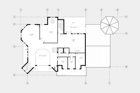 Cascade Estates Recreation Center Second Floor plan
