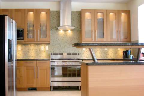 Red Roof kitchen under construction