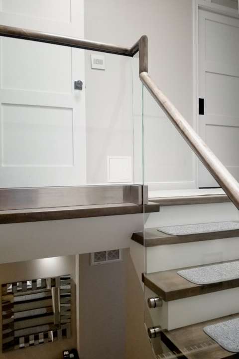 Washington, DC Georgetown historic townhouse stairs