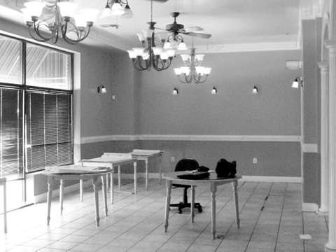 Nostalgia Bistro in Rockville, MD main dining area under construction