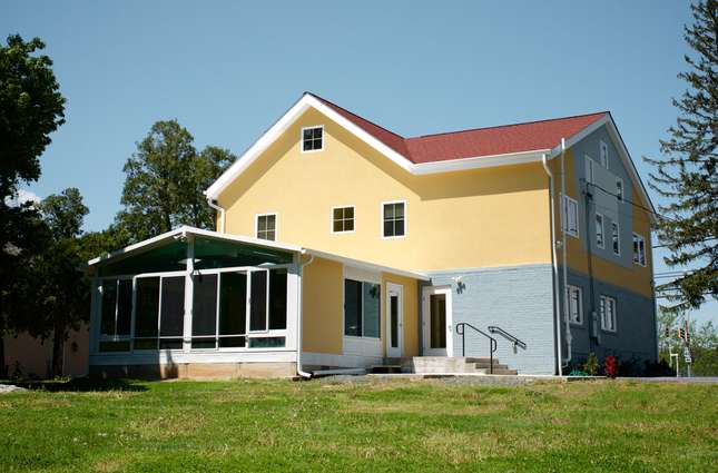 Olenka School of Music & Arts rear facade