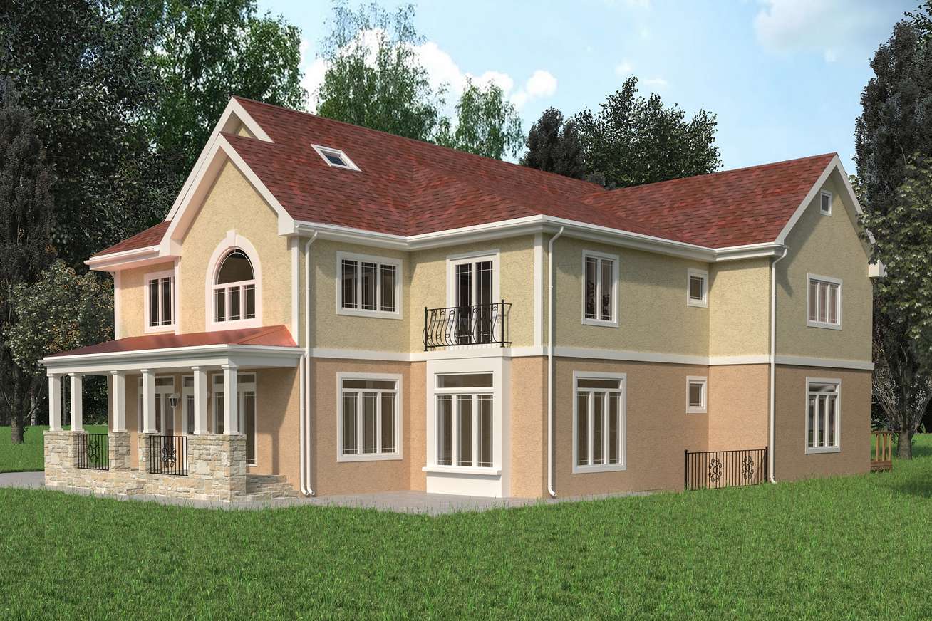 Red Roof rear facade