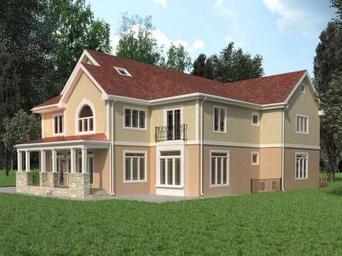 Red Roof rear facade