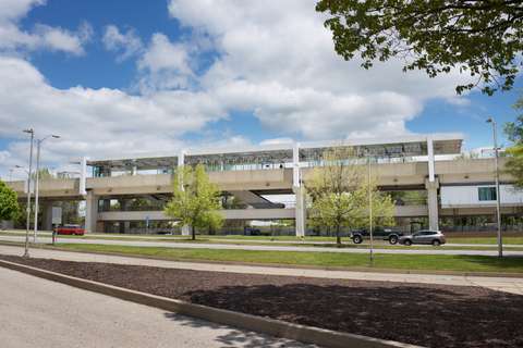 MTA Reisterstown Metro Station, Baltimore, MD