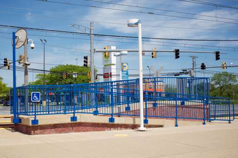 MTA Cromwell Light Rail station in Glen Burnie, MD