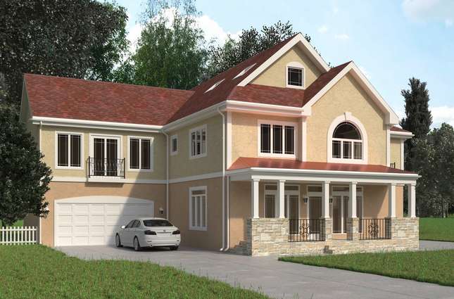 Red Roof front facade alternate view