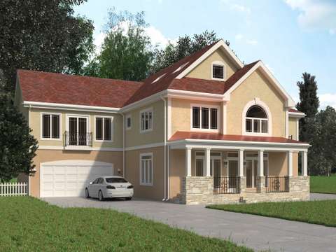 Red Roof front facade alternate view