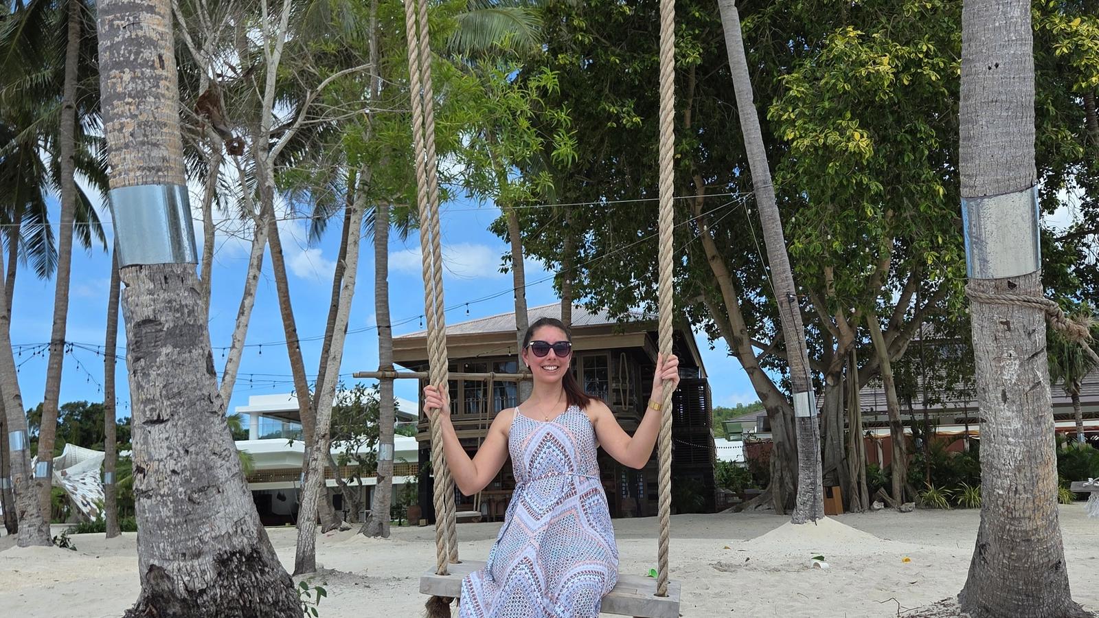 Anne Virginia Låte, grunnlegger av Luxeomi Escapes, på reise i Filippinene
