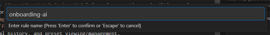 image - user typed in 'onboarding-ai'