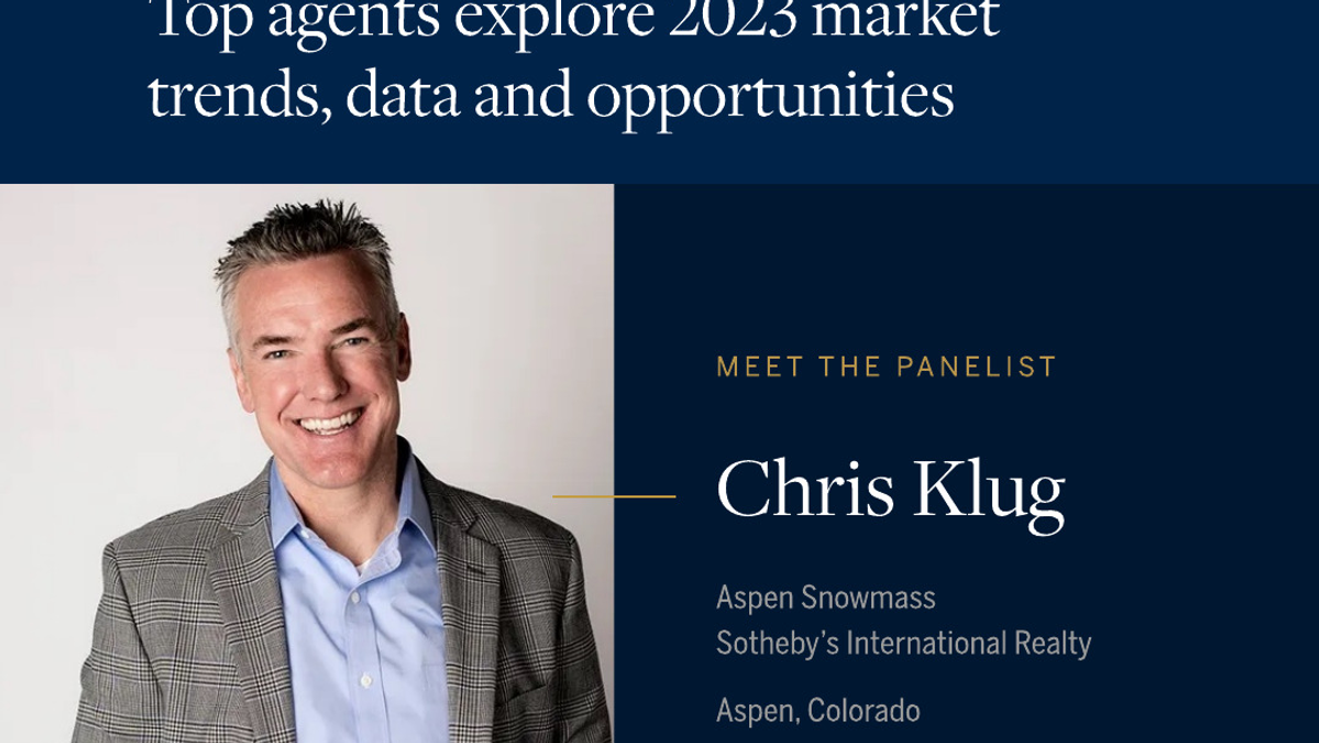Sotheby's Insider Panel: Chris Klug and colleagues explore 2023 market trends, data, and opportunities