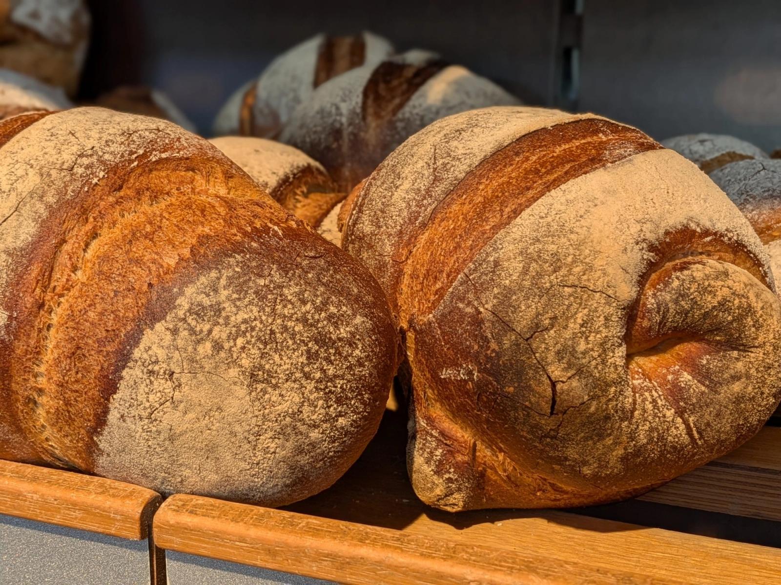 Frisch gebackenes Brot bei der Bäckerei Meyer Hitzkirch