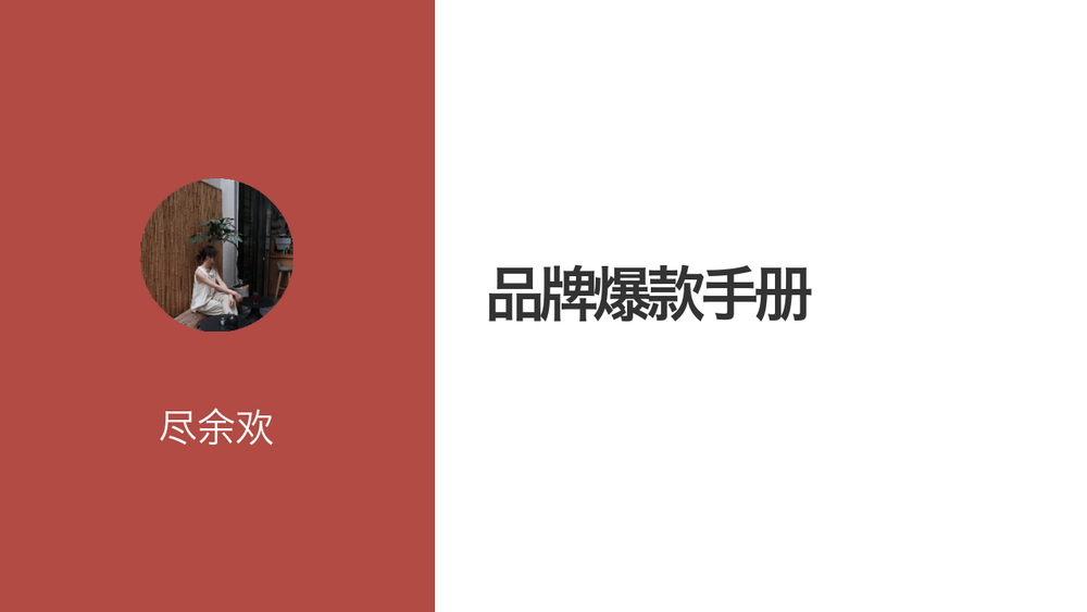 品牌爆款手册 封面