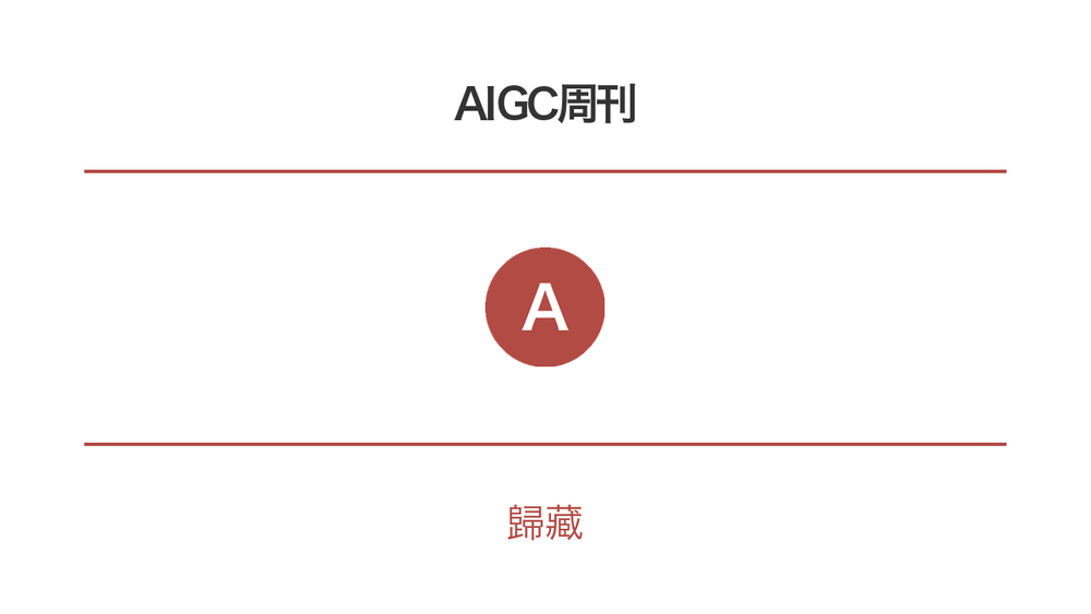 AIGC周刊 封面