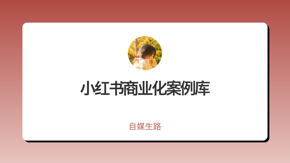 小红书商业化案例库 封面