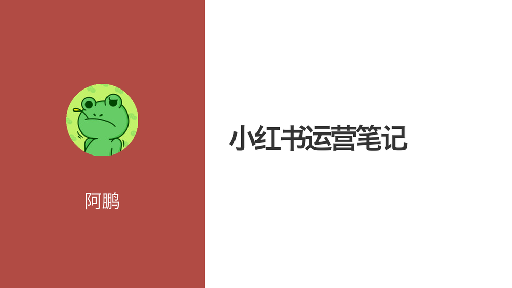 小红书运营笔记 封面