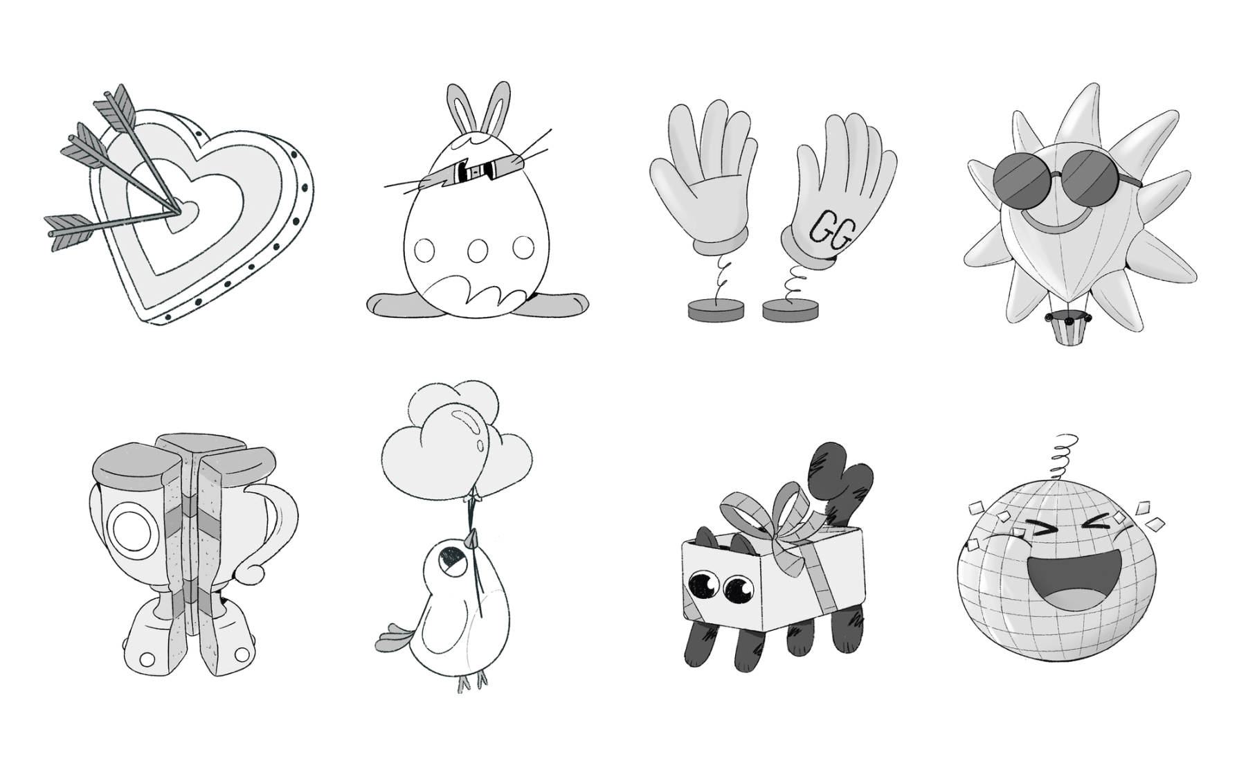 YouTube creator jewel collection, asset 3