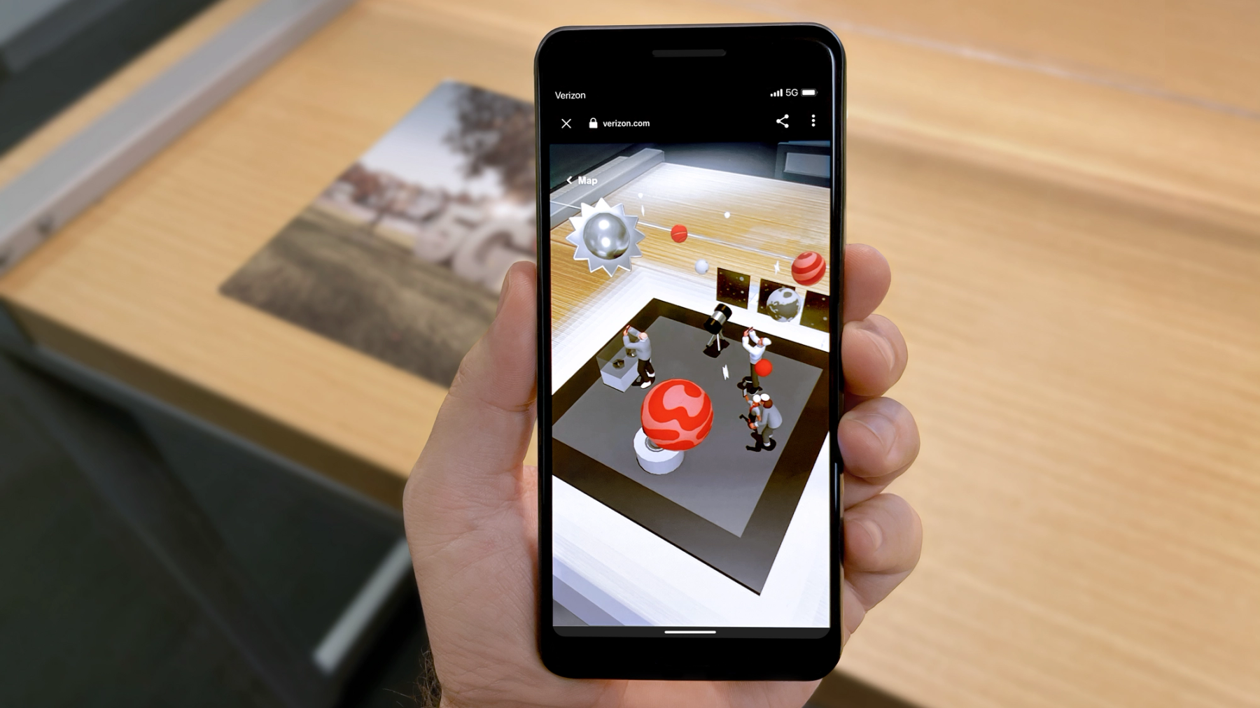 Verizon augmented retail characters, asset 1