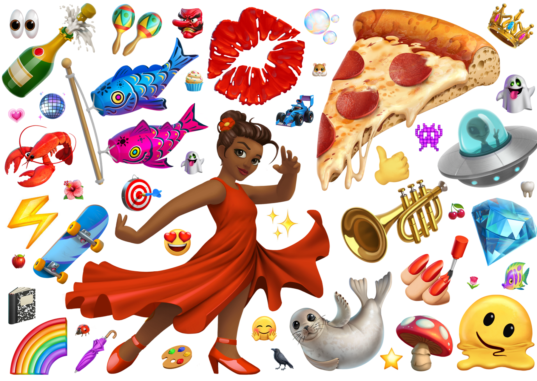 X twemoji expression library, asset 1