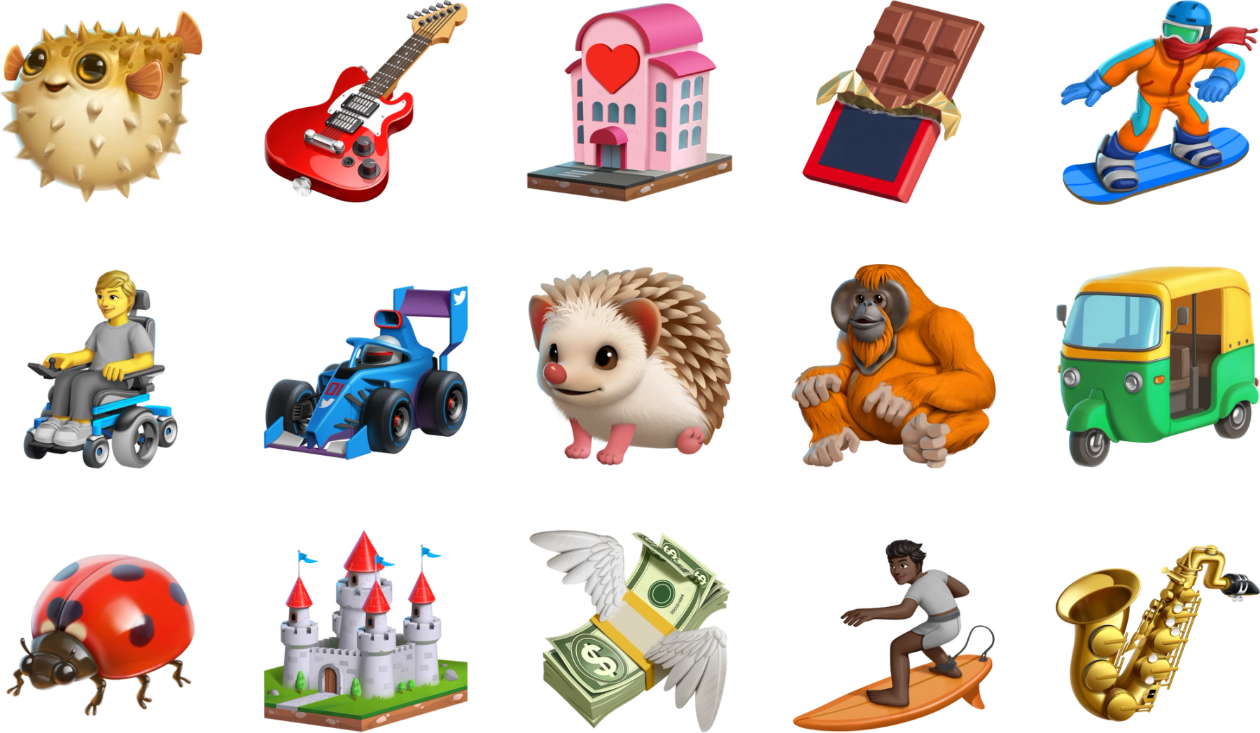X twemoji expression library, asset 3