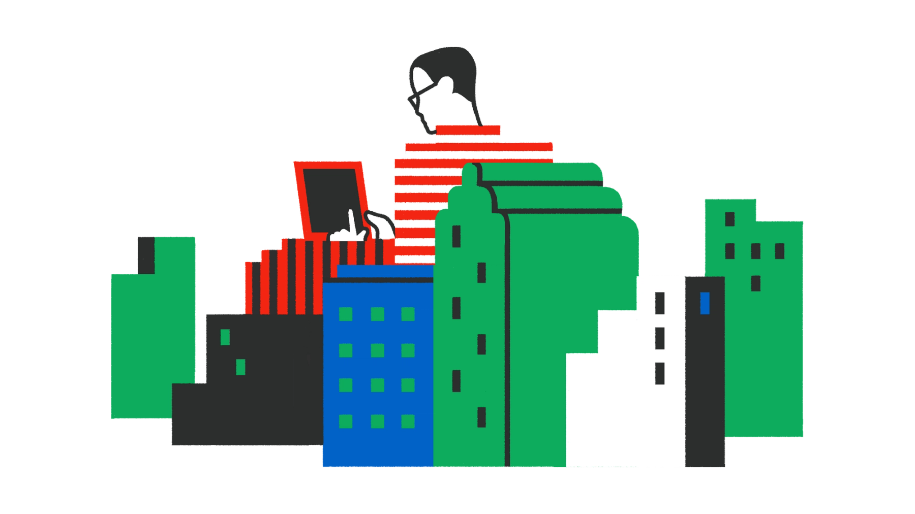 The New Yorker festival graphic vignettes, asset 1