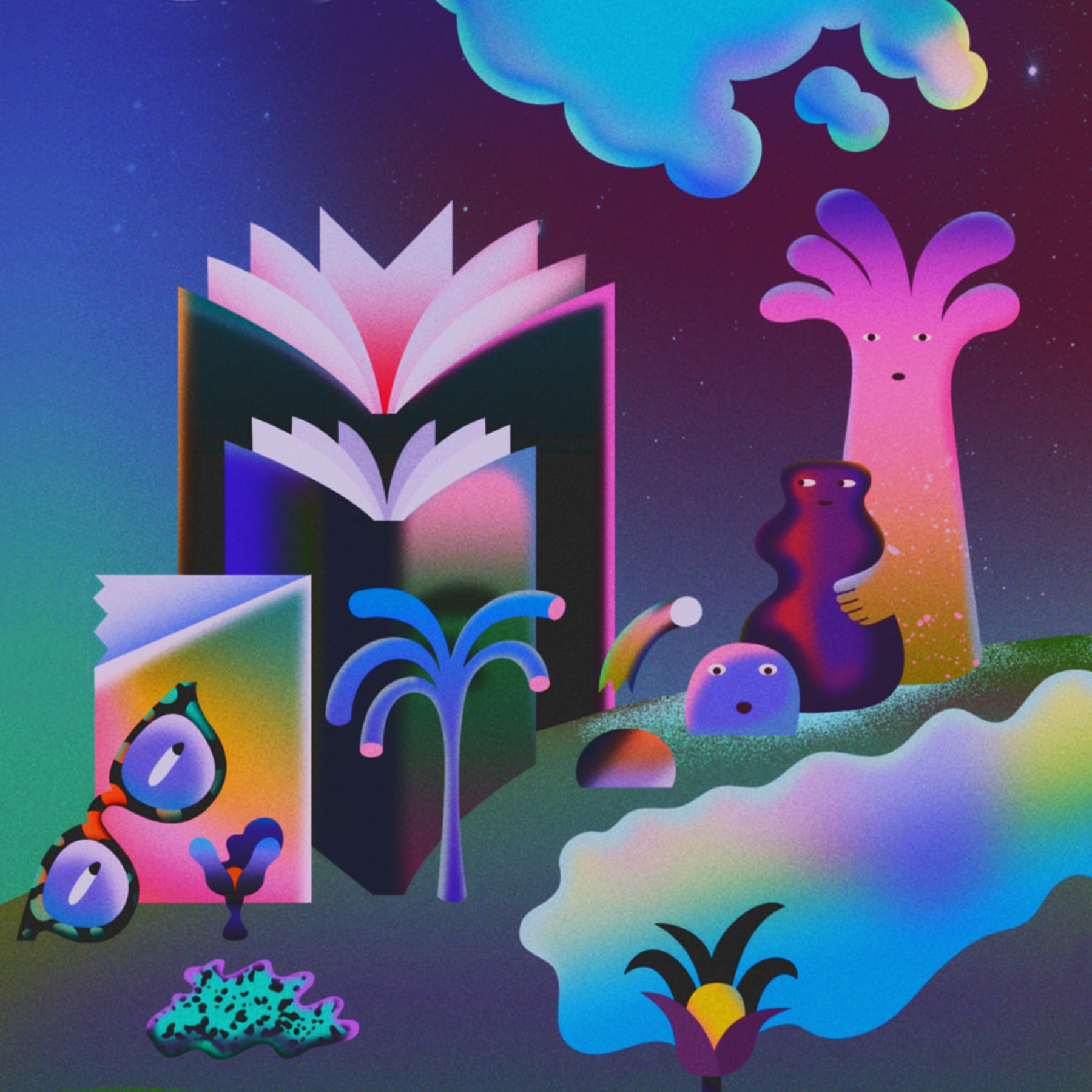 Messenger psychedelic community world, asset 3