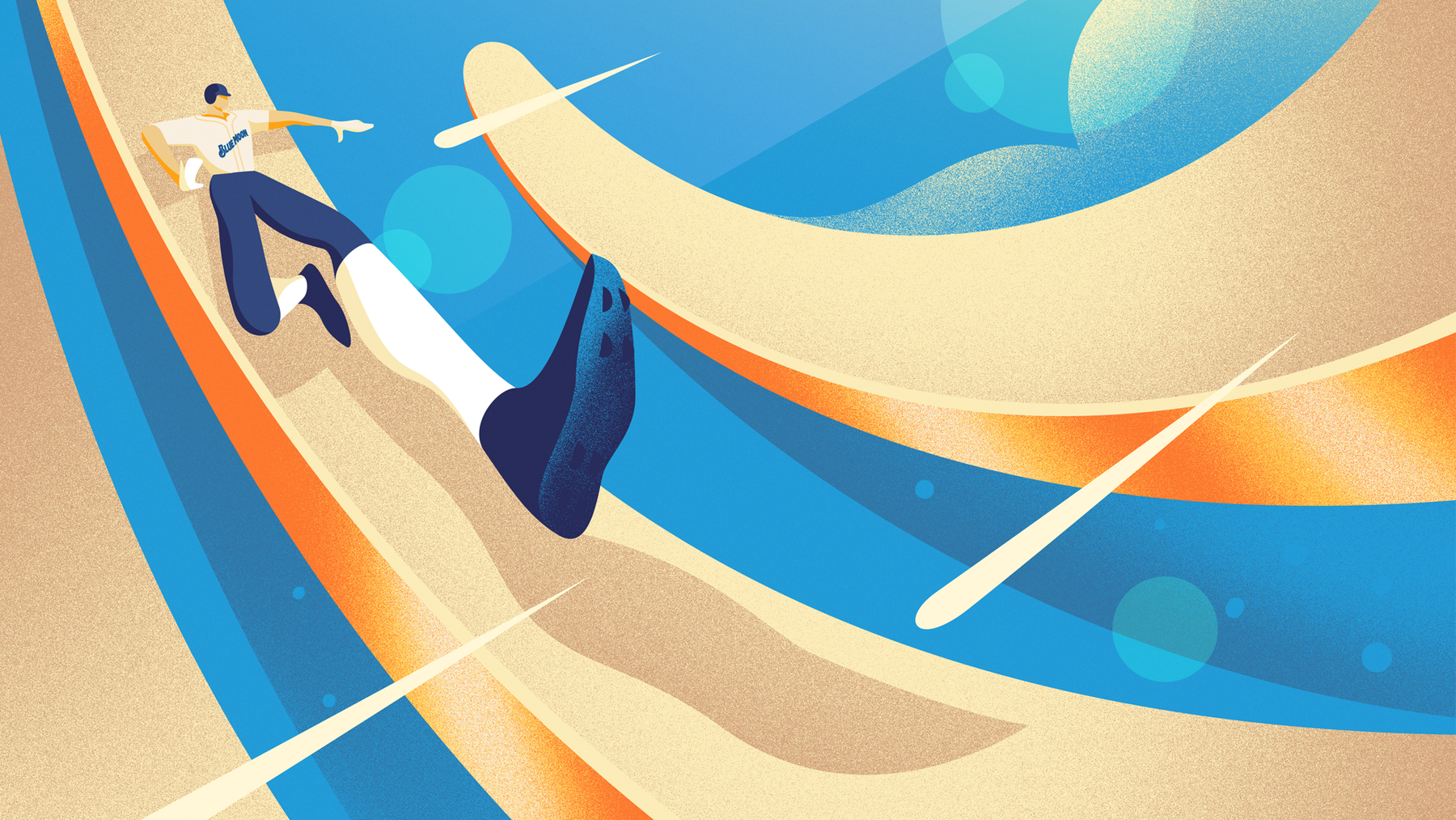 Blue Moon retro citrus stories, asset 3