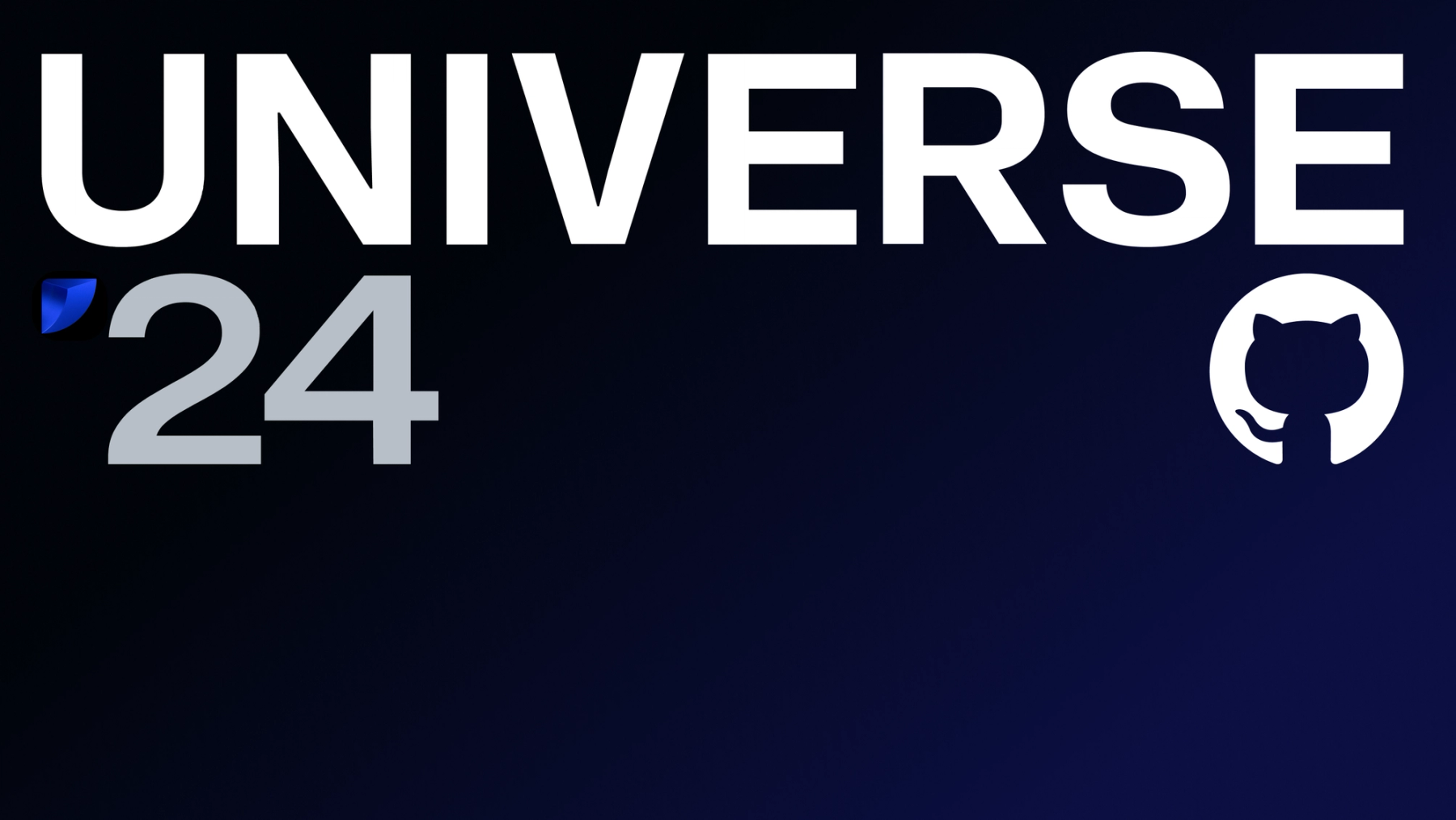 GitHub Universe typography asset 02