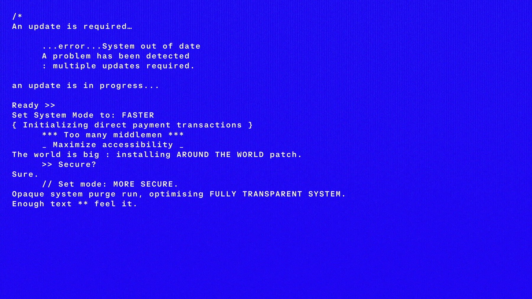 Coinbase modular message worlds, asset 1