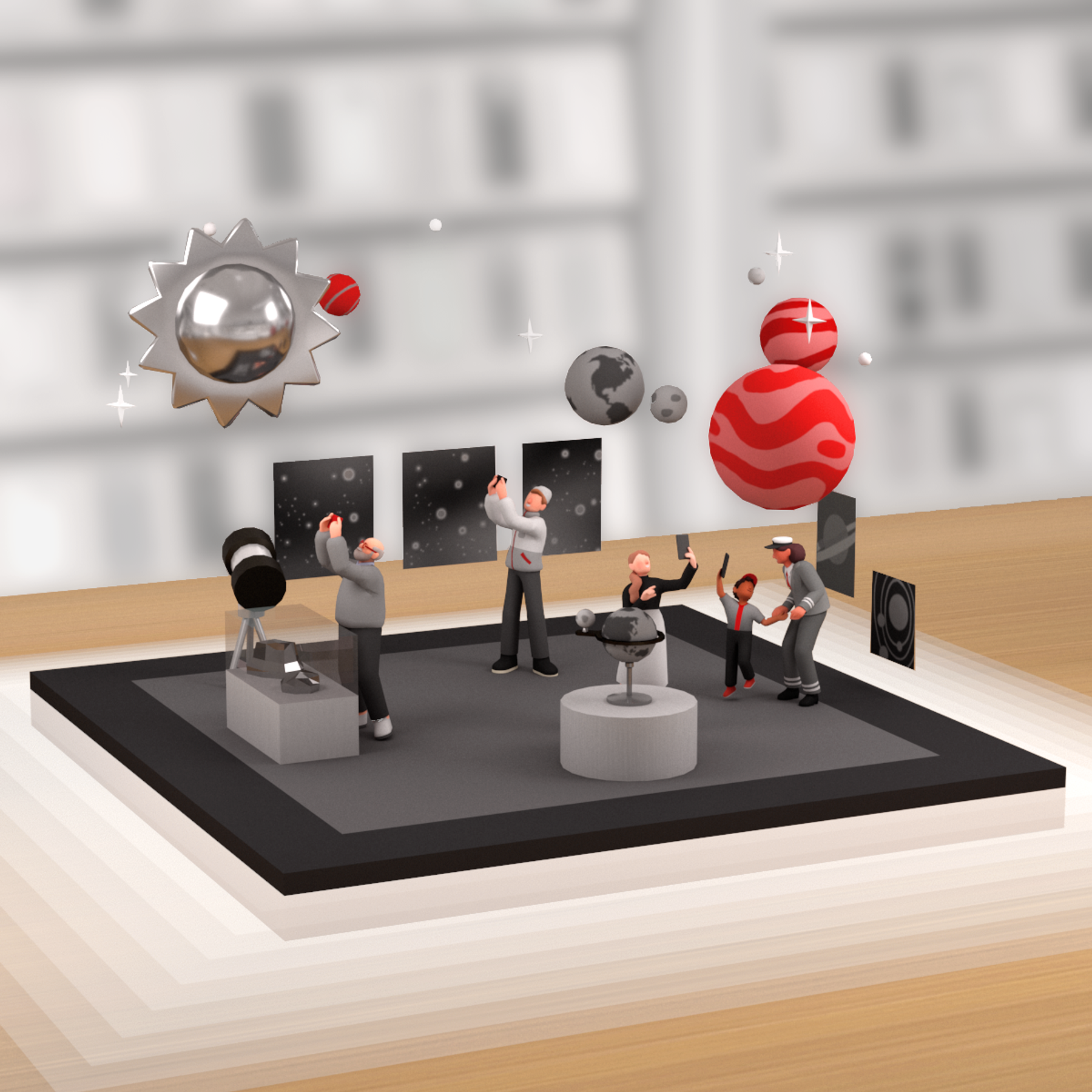 Verizon augmented retail characters, asset 3