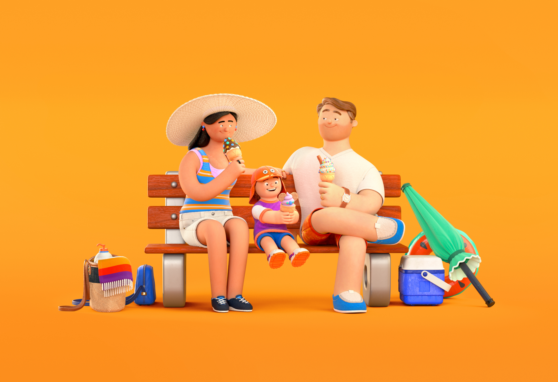 Bankwest rubber-limb money characters, asset 3