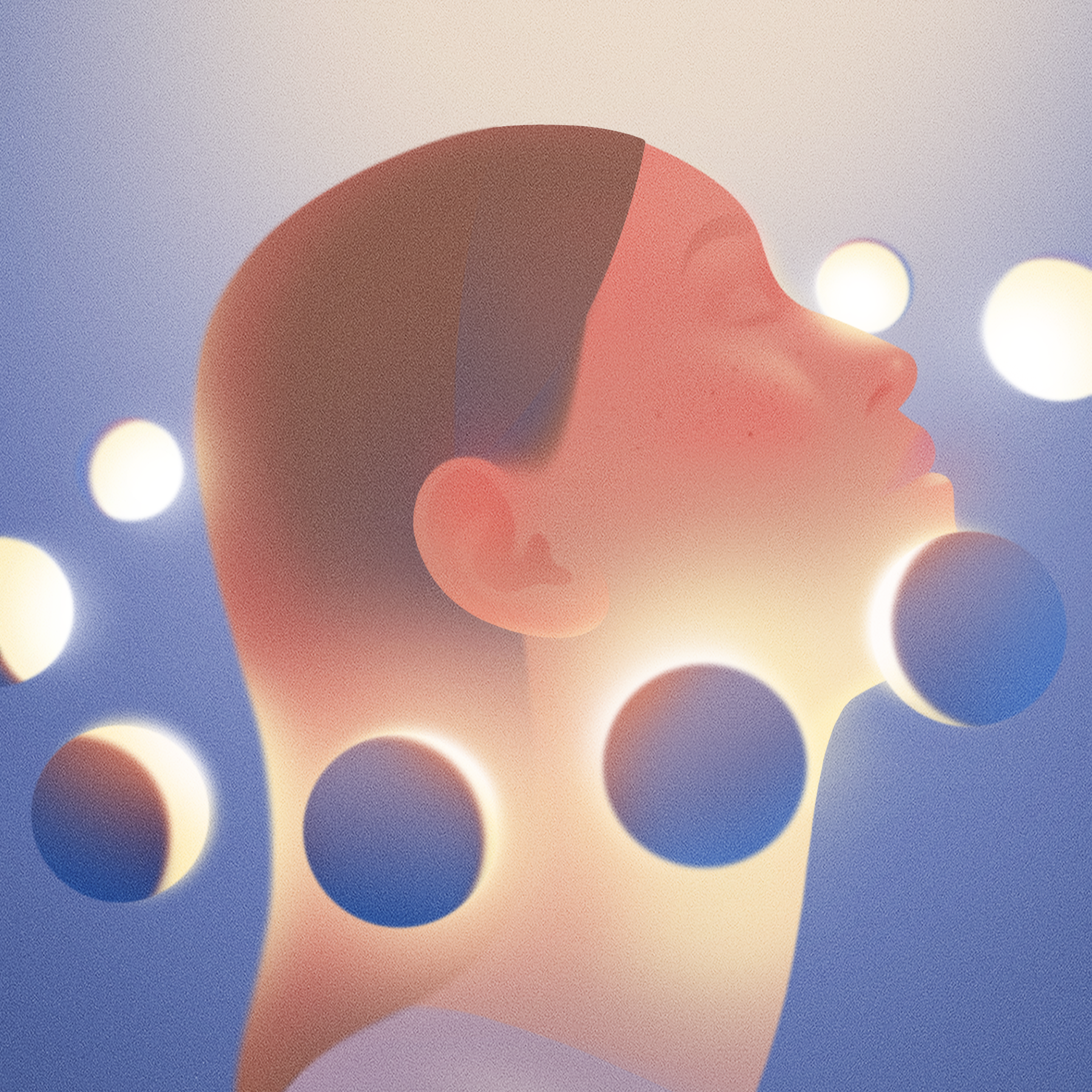 Calm ethereal sleep imagery, asset 3
