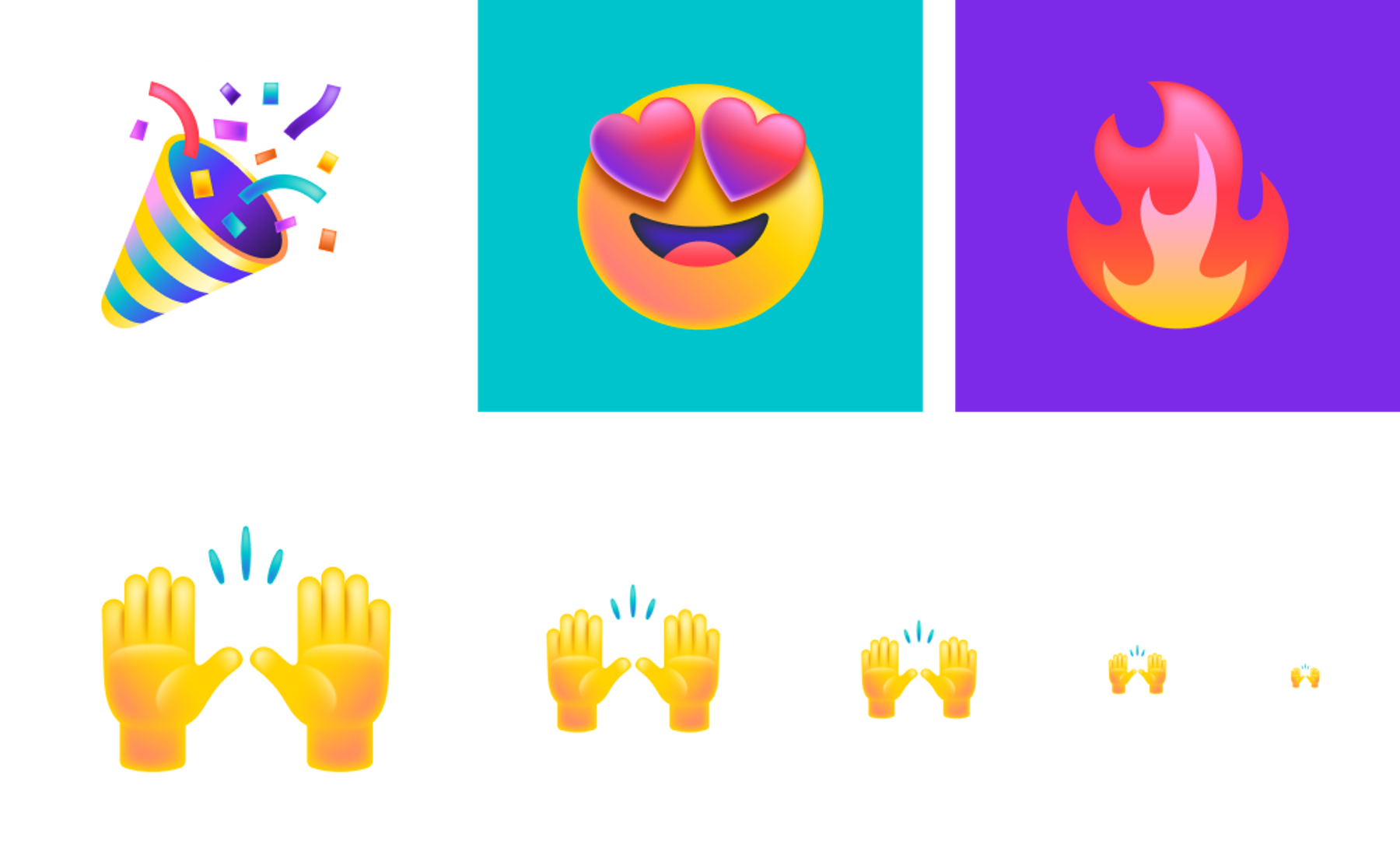 Canva dimensional emoji library, asset 2