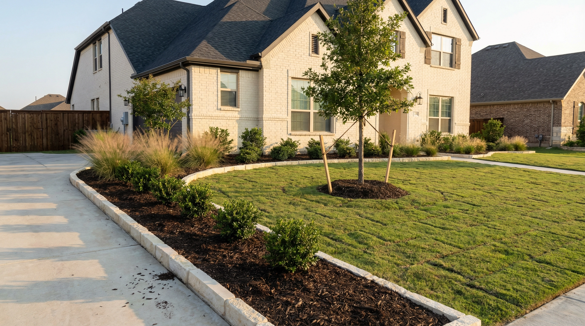 Completed outdoor living project by True Star Outdoor Solutions
