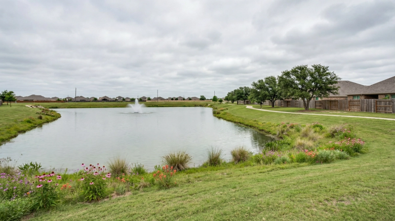 True Star crew mowing community common area