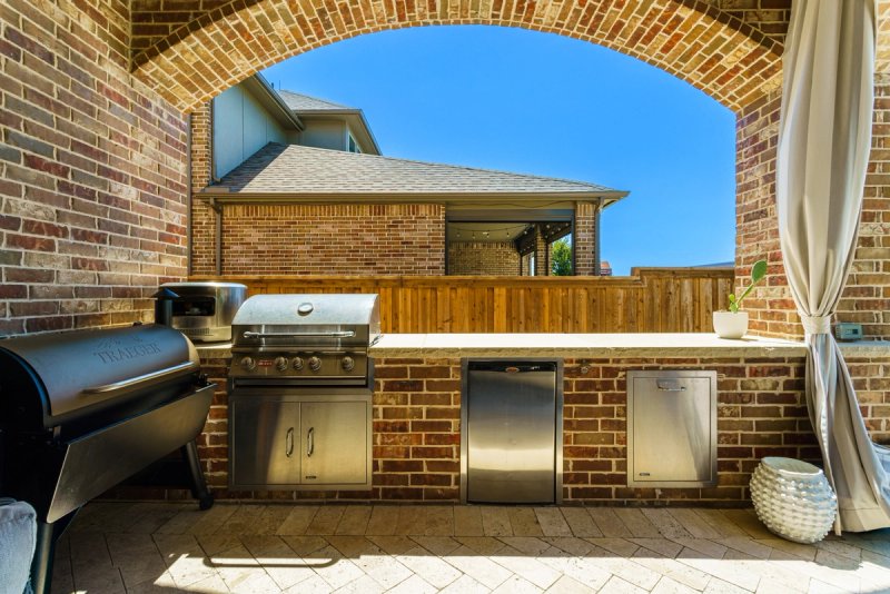 Outdoor kitchen project DFW