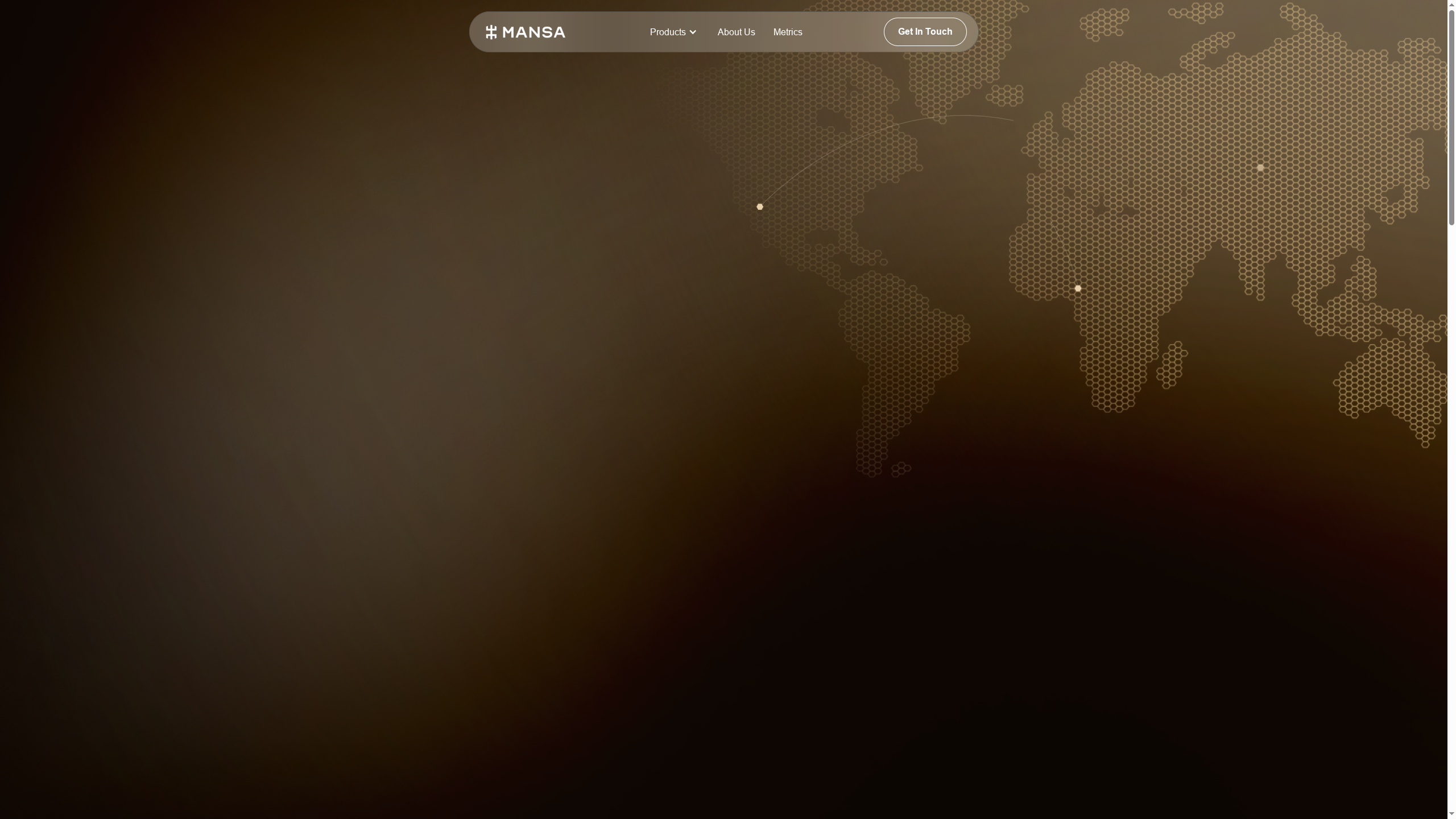 MANSA website screenshot