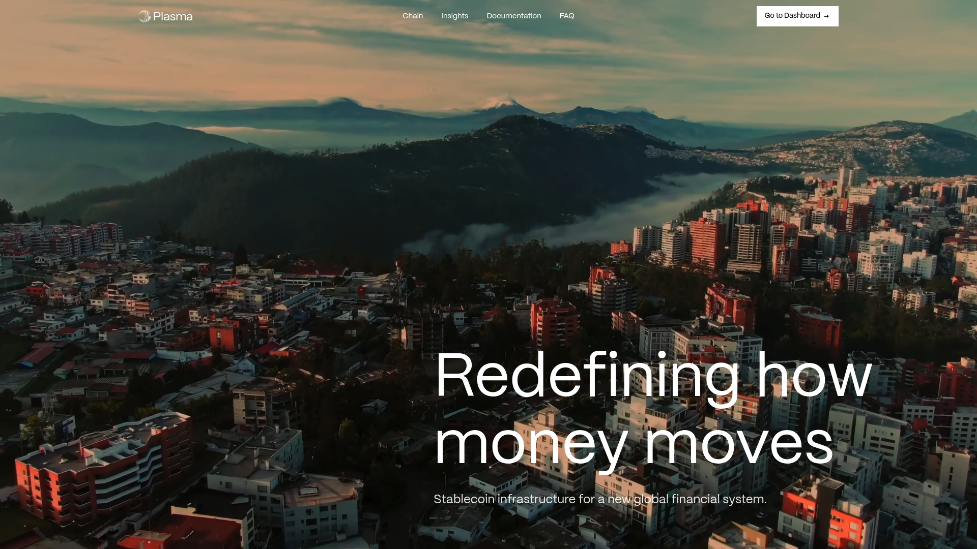 Plasma website screenshot