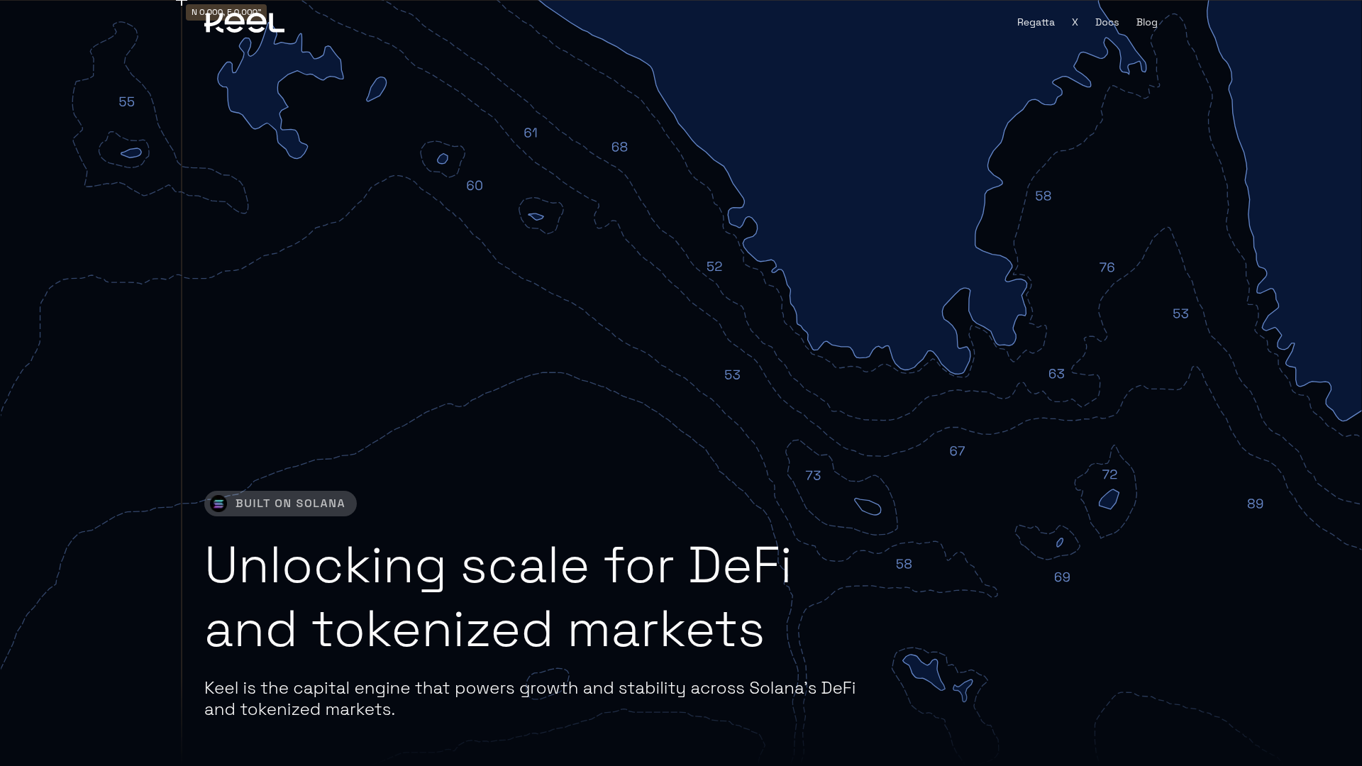 Keel website screenshot Keel website screenshot