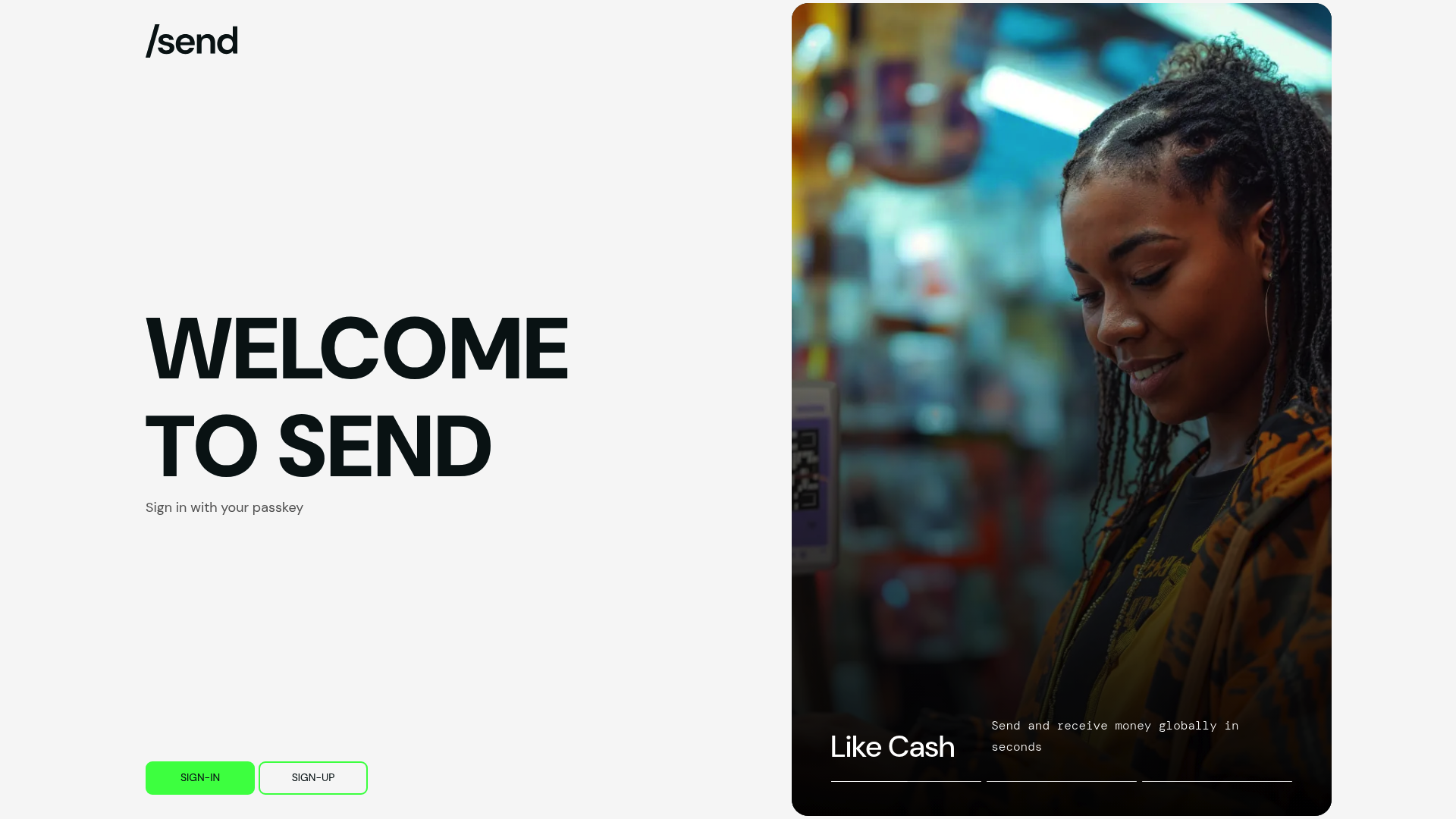 Send website screenshot