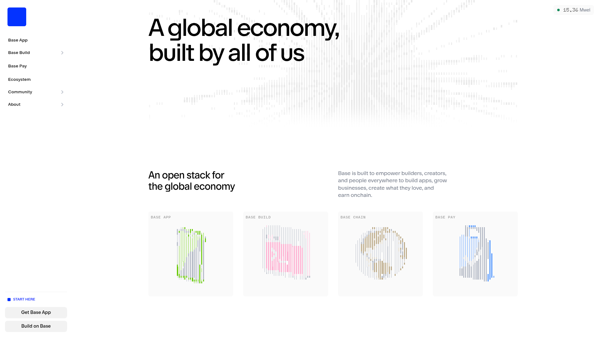Base website screenshot