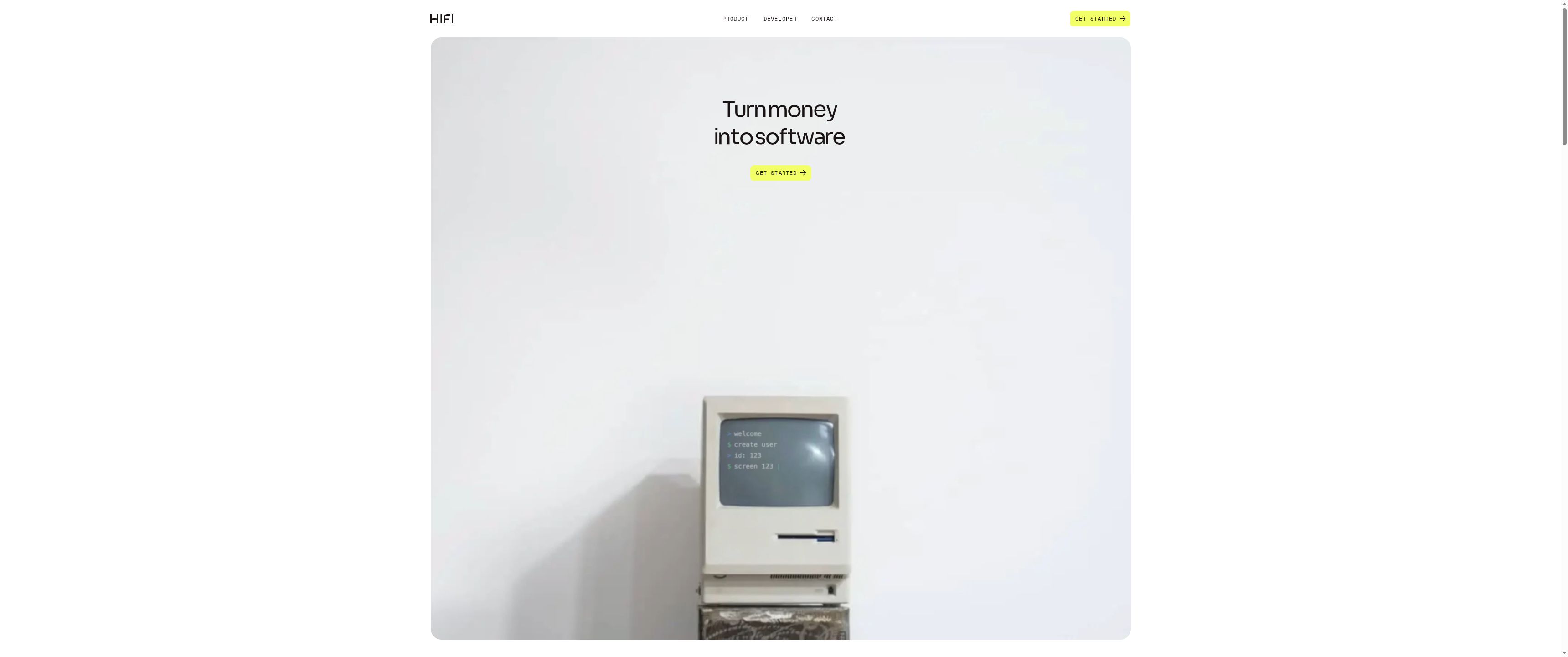 Hifi Bridge website screenshot