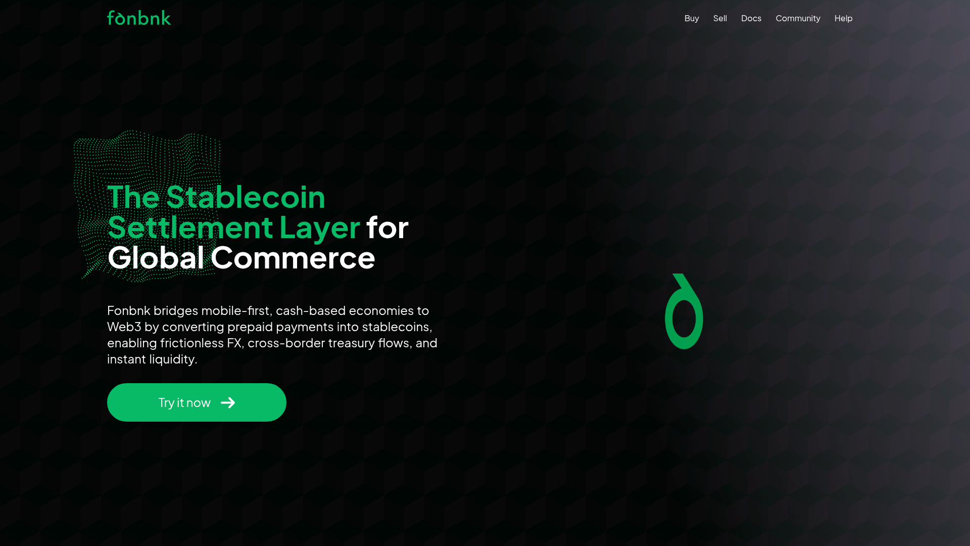 Fonbnk website screenshot