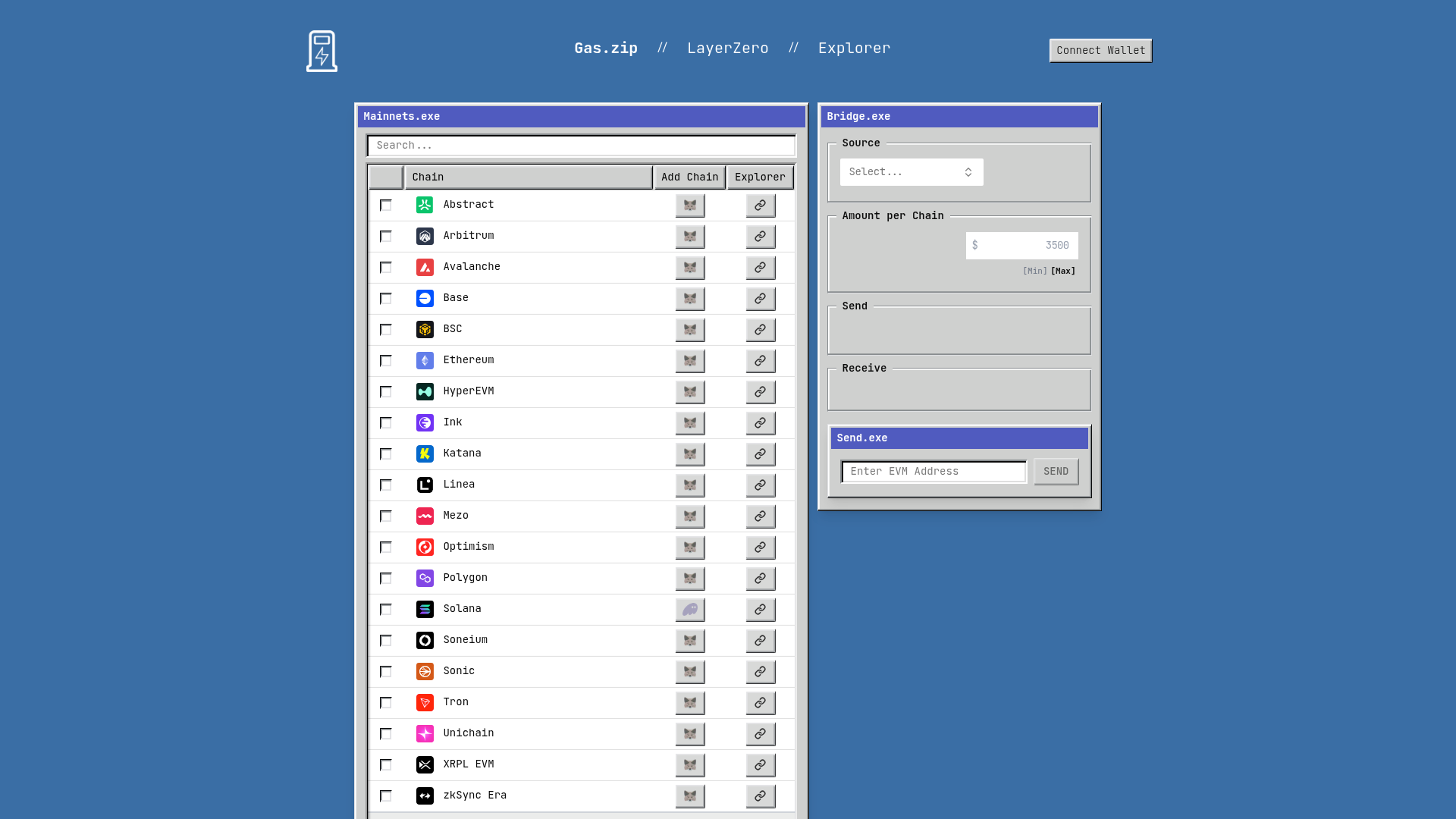 Gas.Zip website screenshot