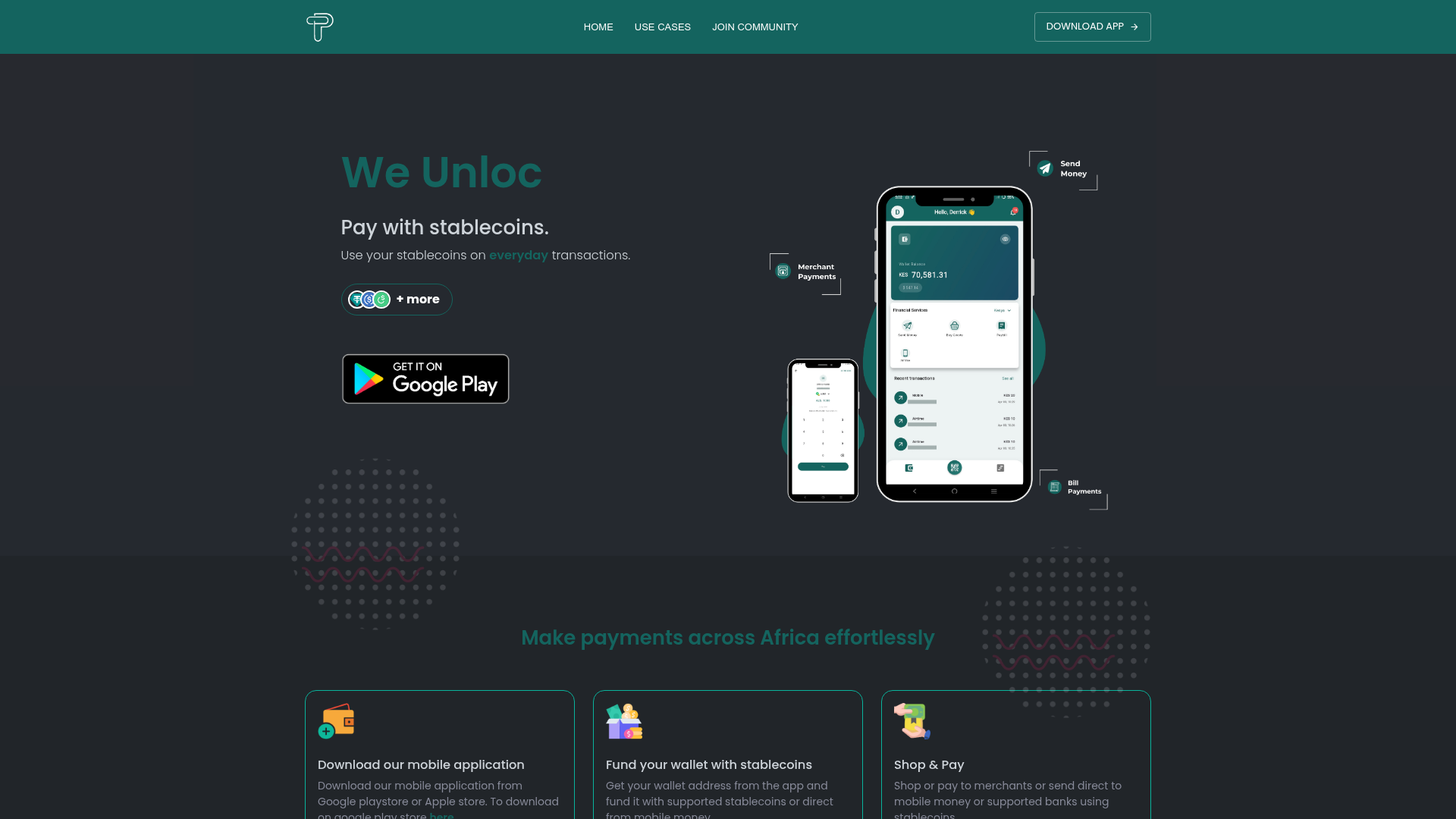 Pretium Finance website screenshot