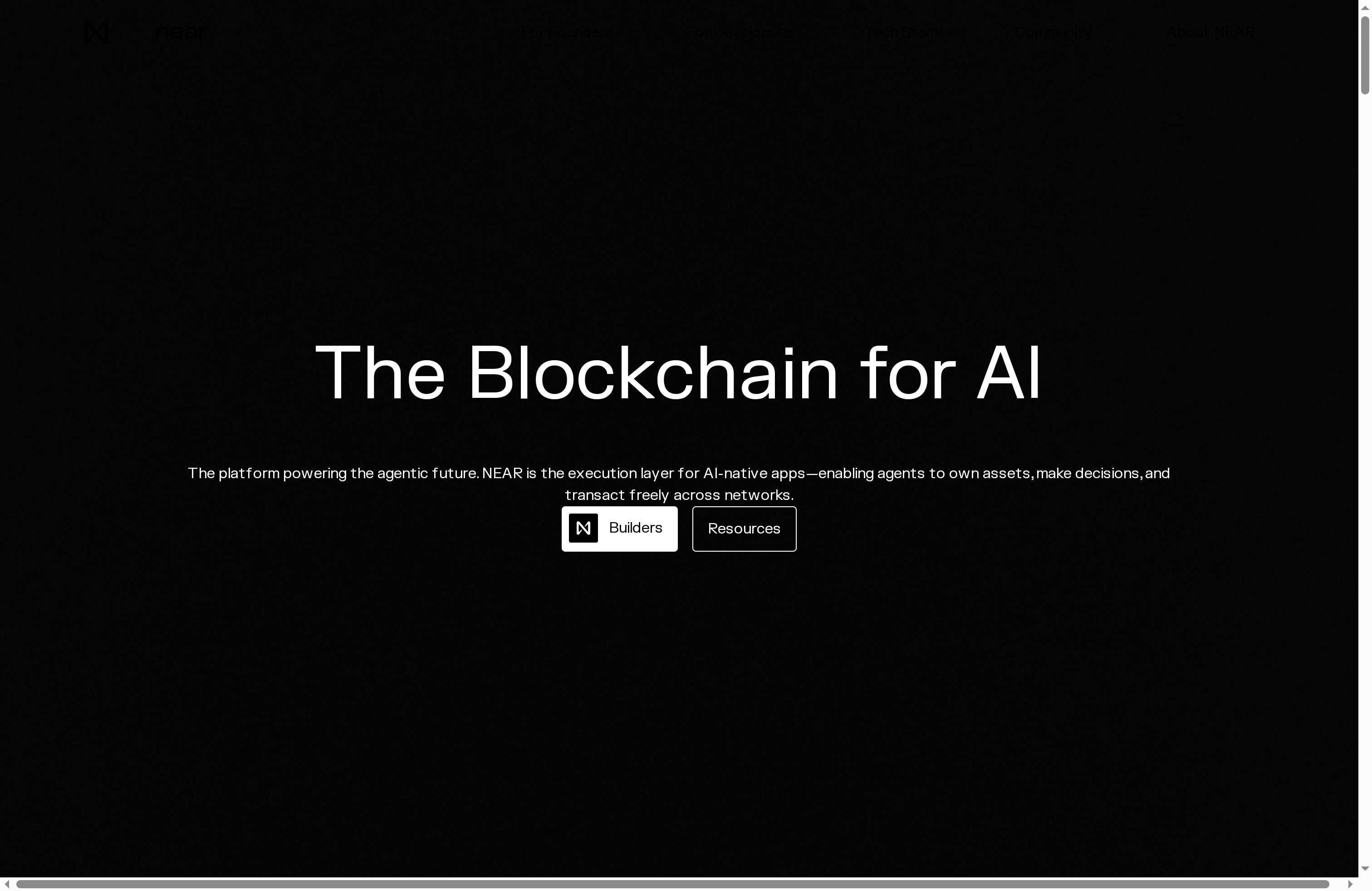 Near website screenshot