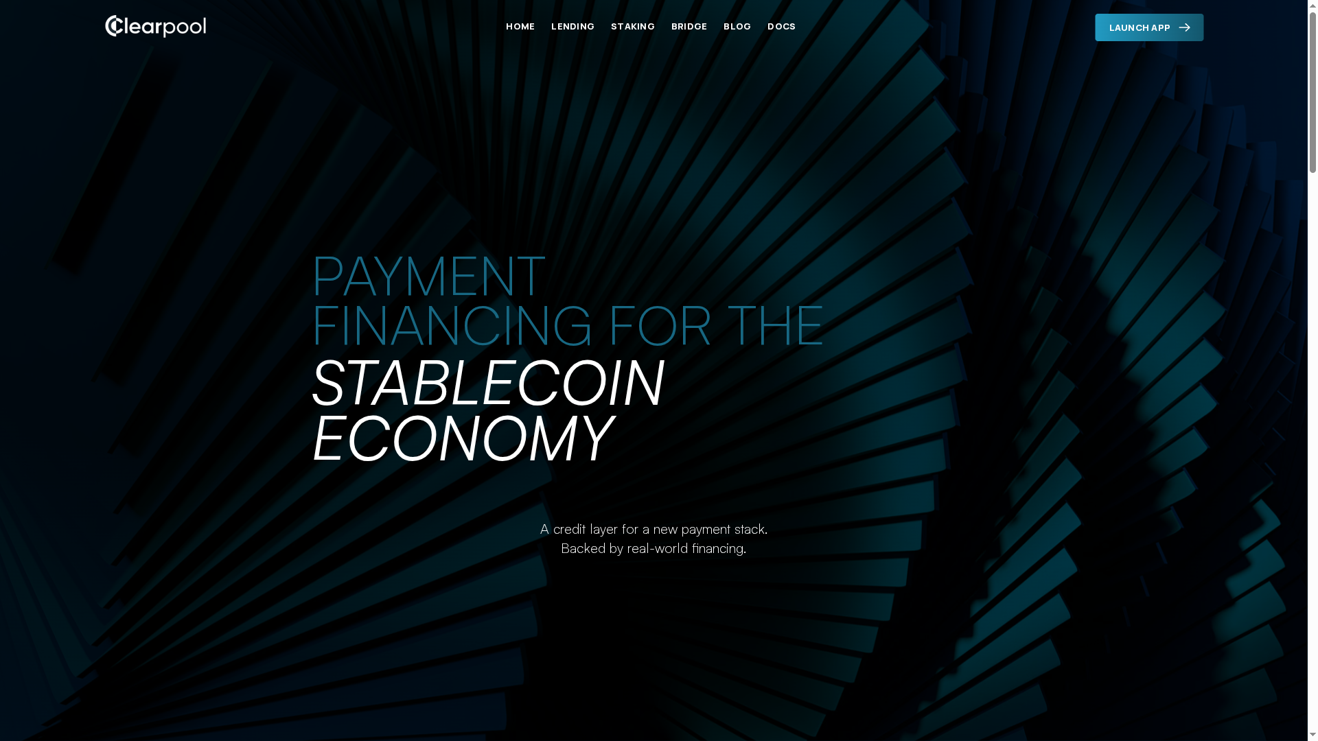 Clearpool website screenshot