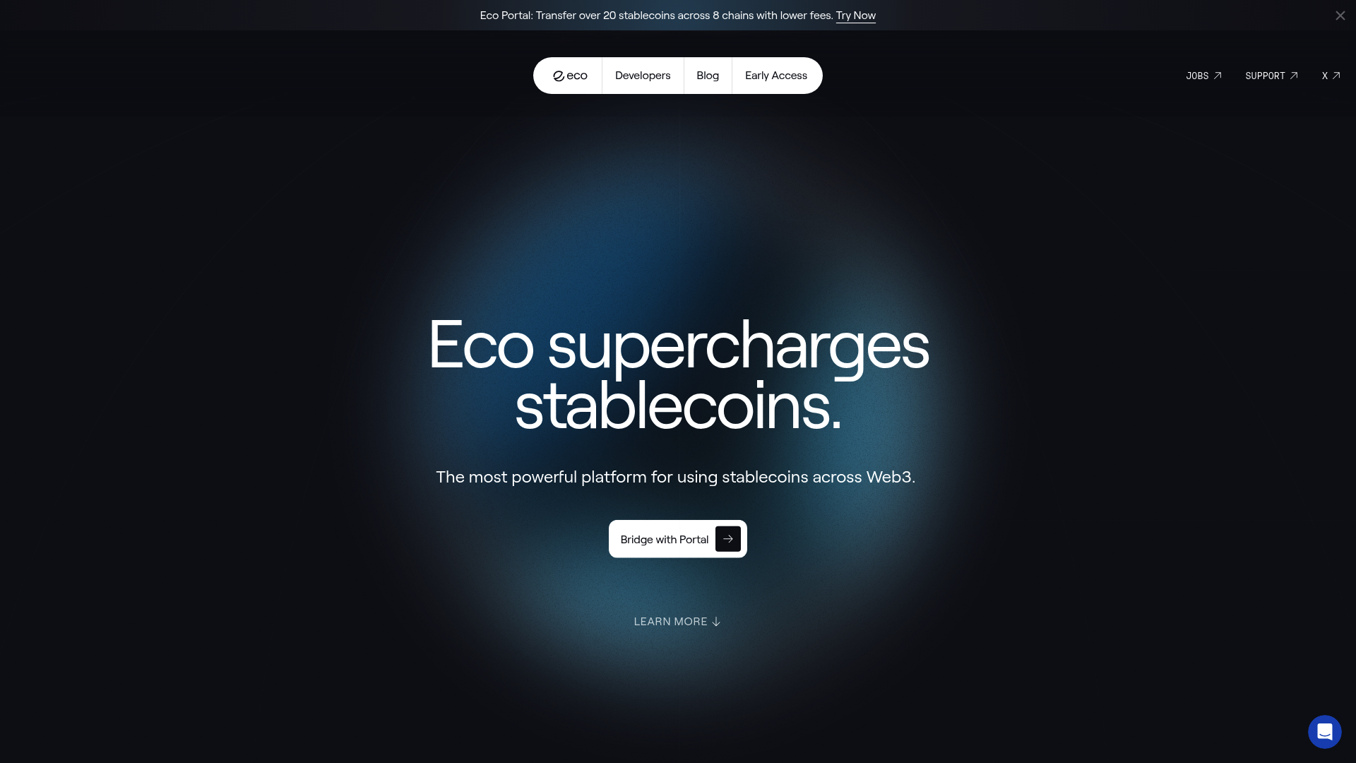 Eco website screenshot