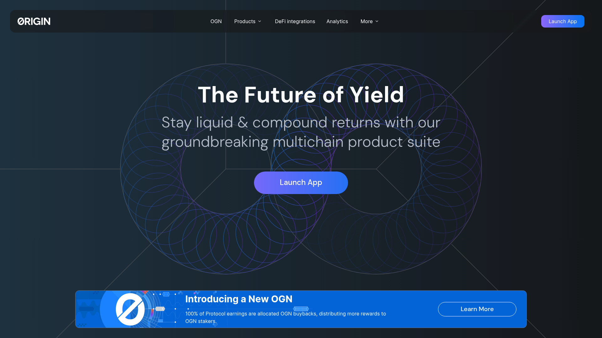 Origin website screenshot
