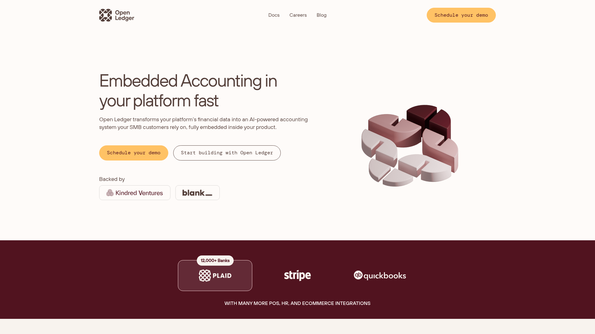 Openledger website screenshot
